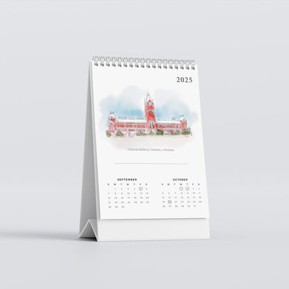 2025 Table Top Calendar - Monuments of India - PaperKaite