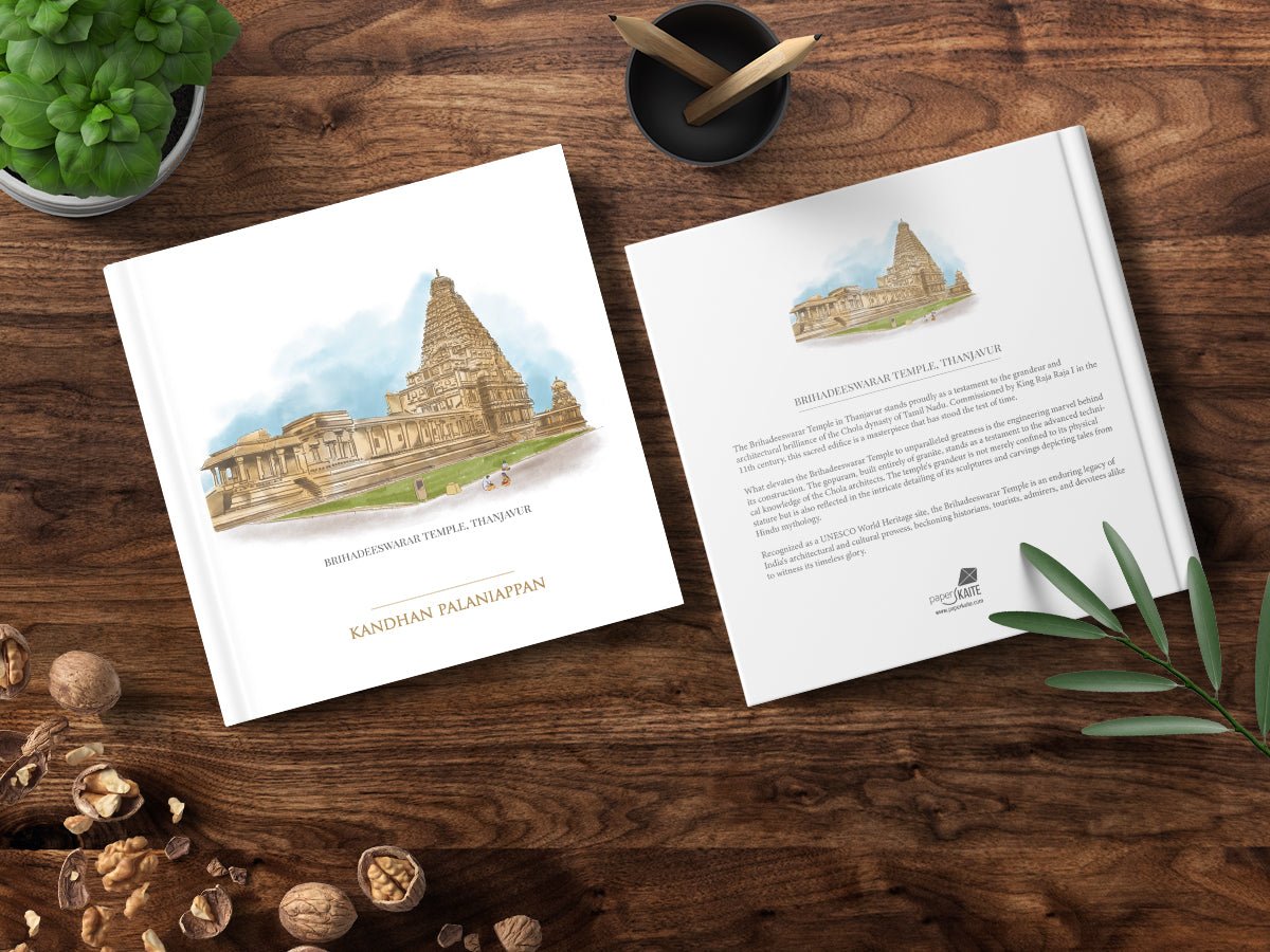 Brihadeeswarar Temple, Thanjavur - Customised Journal - PaperKaite