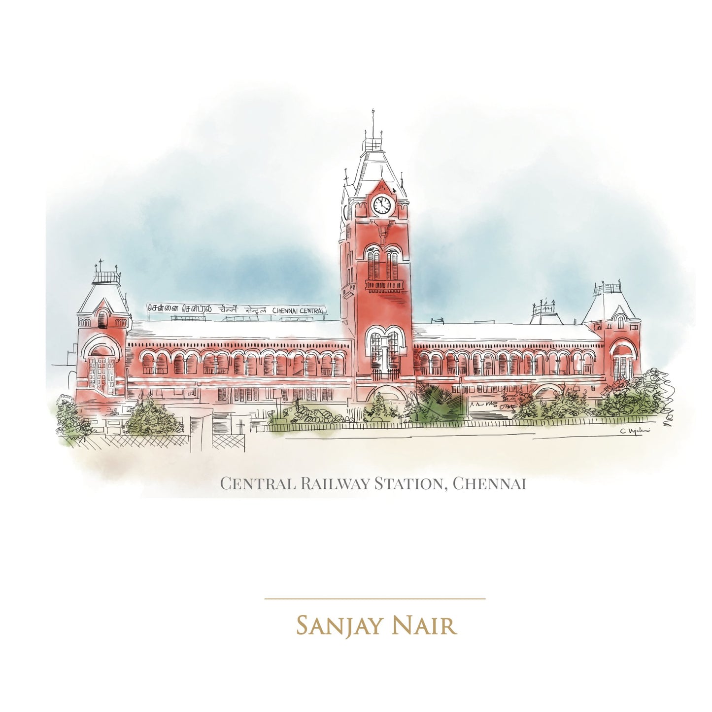 Chennai Central Station Customised Journal - PaperKaite