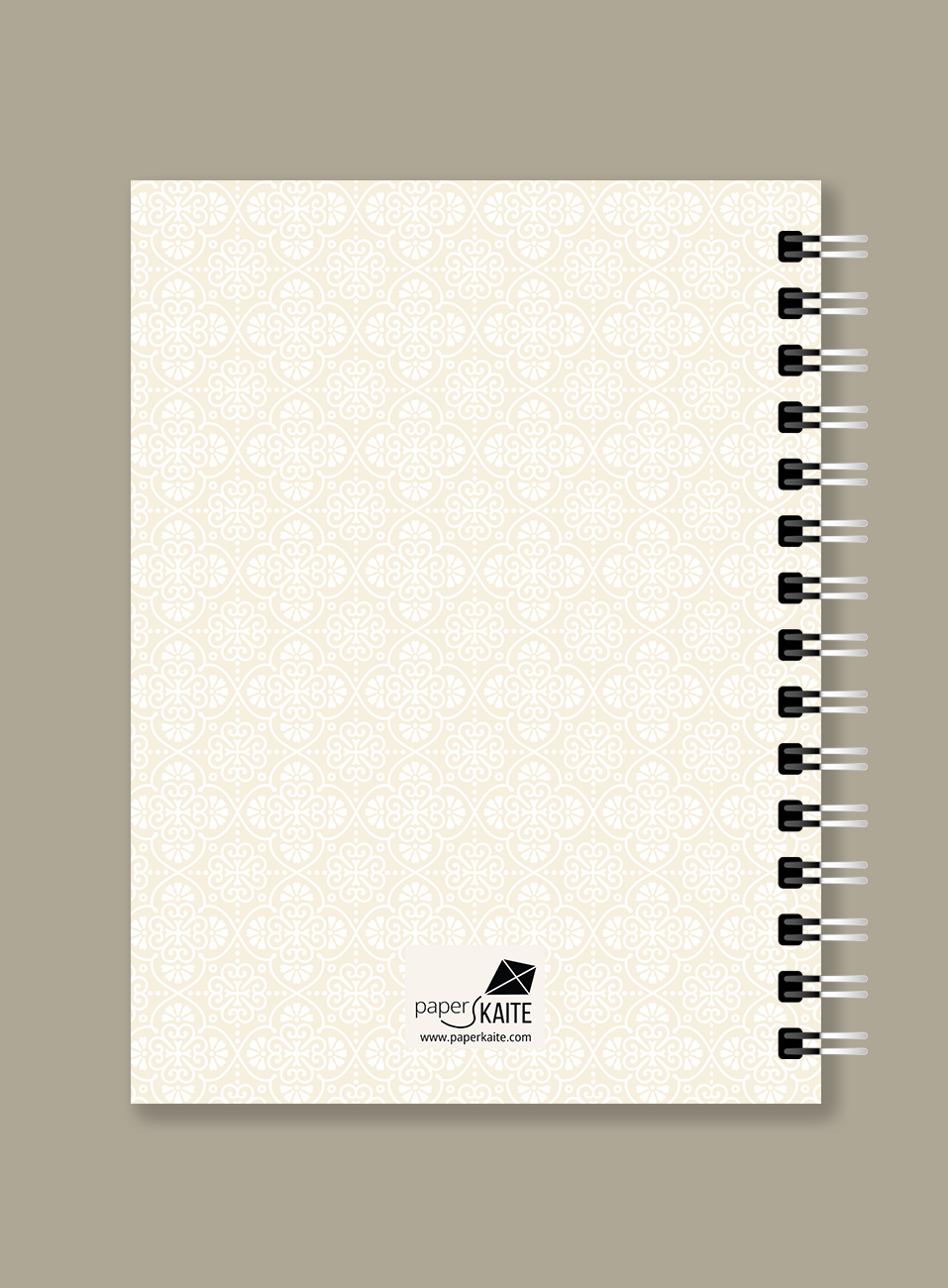 Vanna Mayil Hardbound Spiral 2025 Planner - Hard Case Weekly Planner with 100gsm paper - Traditional Indian Design