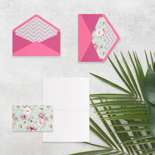 Pink Sky Note Card Set - PaperKaite