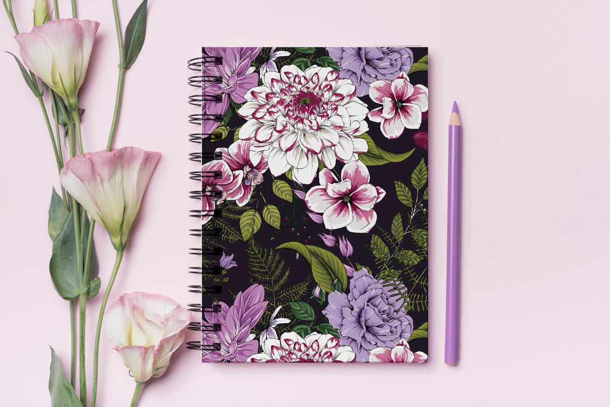 Purple Punch Hardbound Spiral Journal - PaperKaite