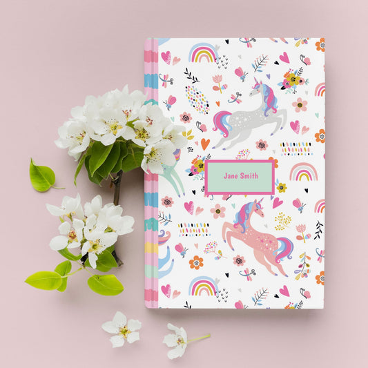 Unicorn Magic Customized Journal - PaperKaite